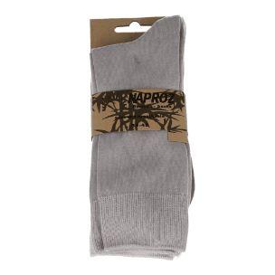 Naproz Airco sokken bamboo 3-pak 39-42 licht grijs heren 3 p