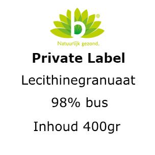 Lecithinegranulaat 98% bus 400 gram