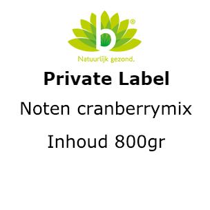 Noten cranberrymix 800 gr