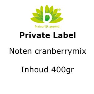 Noten cranberrymix 400 gr