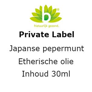 G&W Jap. pepermunt olie 30ml