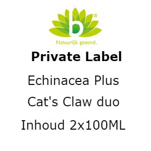 Echinacea plus cat's claw duo verpakking