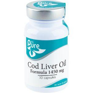 IT'S PURE Cod liver oil formula 90 caps