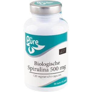 Its pure bio spirulina 500 mg biologisch 120 vcaps
