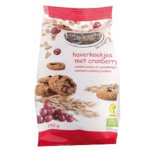 CORN CRAKE Haverkoekjes cranberry 150 gram