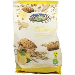 CORN CRAKE Gember citroenkoekjes 150 gram