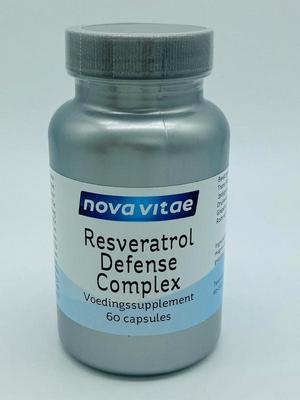 Nova Vitae Resveratrol 100mg defense complex