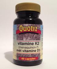 Vitamamine k2 (mk-7) vitamine d 60 st 60 st