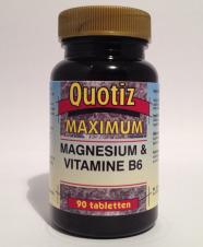 QUOTIZ Maximum magnesium & b6 90 st. 90 st