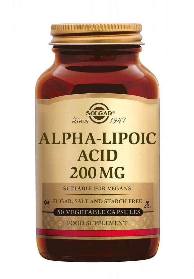 Alpha Lipoic Acid (Liponzuur) 200 mg