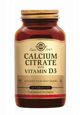 Solgar Calcium Citraat met Vitamine D-3