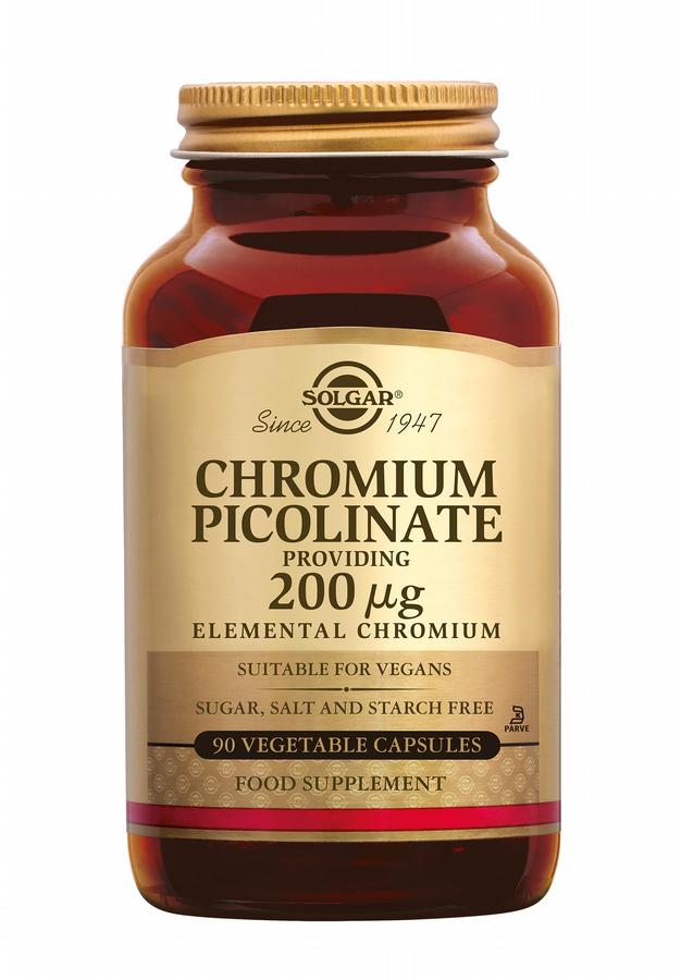 Chromium (Chroom) Picolinate 200 mcg
