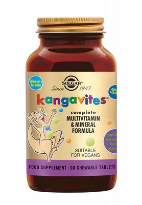 Solgar Kangavites™ Bouncing Berry Multivitamine kauwtabletten voor Kinderen