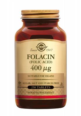 Solgar Folacin (Foliumzuur) 400 mcg