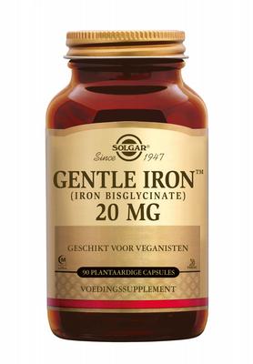 Solgar Gentle Iron (IJzer) 20 mg