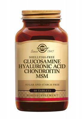 Solgar Glucosamine Hyaluronzuur Chondroitine MSM