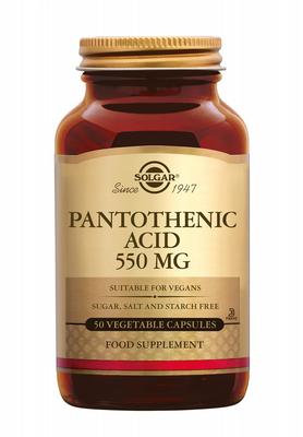 Solgar Pantothenic Acid (Pantotheenzuur) 550 mg