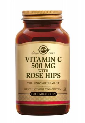 Solgar Vitamine C with Rose Hips (Rozenbottel) 500 mg