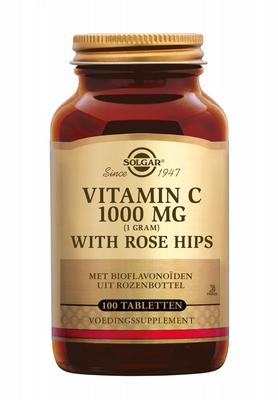Solgar Vitamine C with Rose Hips (Rozenbottel) 1000 mg