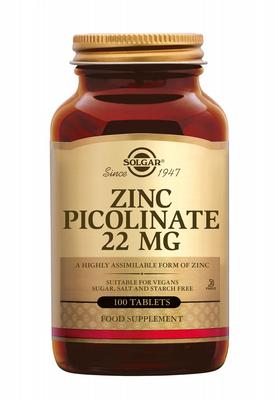 Solgar Zink Picolinaat 22 mg