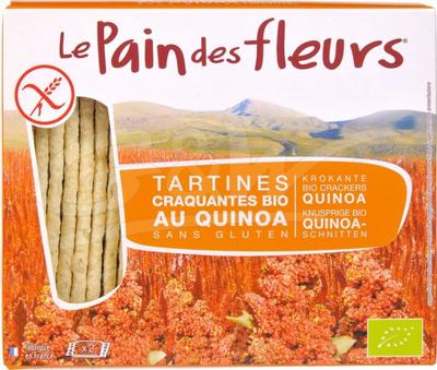 Pain Des Fleurs Quinoa crackers bio