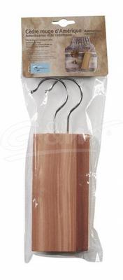 ECO CONSEILS Anti-mottenmidel van cederhout 2 hang-blokken s