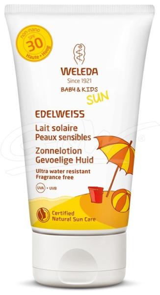 Edelweiss zonnelotion gevoelige huid SPF30