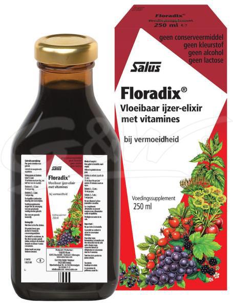 Floradix ijzer elixer