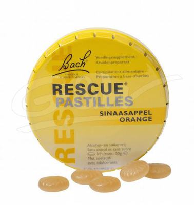 Bach Rescue Rescue pastilles sinaasappel Bach Rescue Rescue pastilles sinaasappel