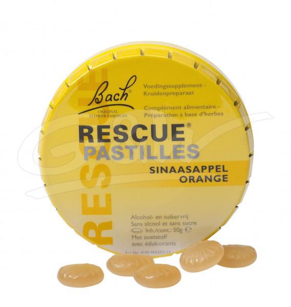 Rescue pastilles sinaasappel