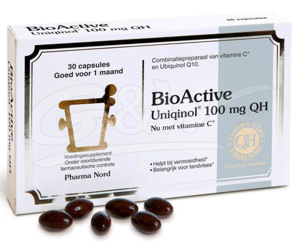 Bio active uniquinol Q10 100 mg
