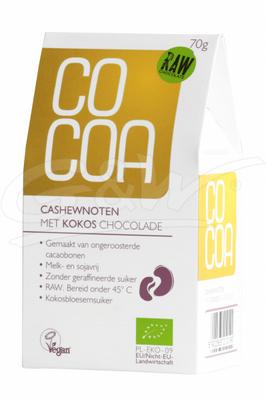 COCOA BROWN Cocoa ballen cashew kokoschbio   70g