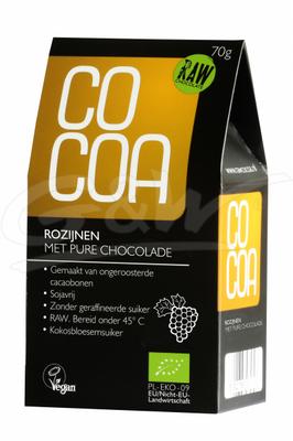 COCOA BROWN Cocoa ballen raw food rozijbio   70g