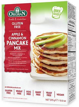 Apple & cinnamon pancake mix
