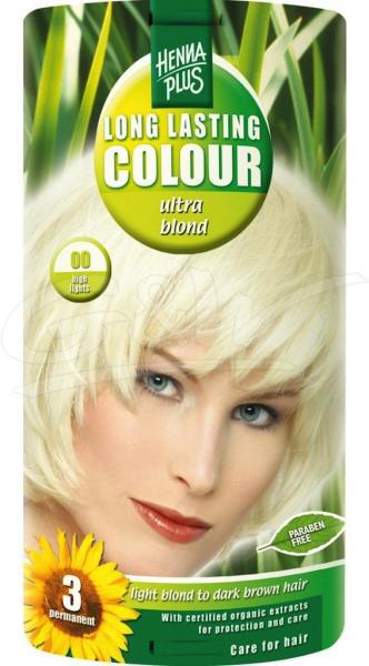 Long lasting colour 00 blonde coupe soleil