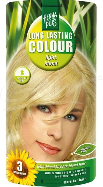 Long lasting colour 8 light blond