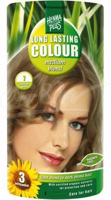 Henna Plus Long lasting colour 7 medium blond