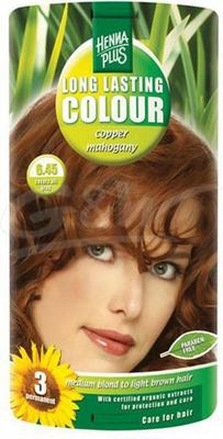 Henna Plus Long lasting colour 6.45 copper mahogany Henna Plus Long lasting colour 6.45 copper mahogany