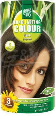 Henna Plus Long lasting colour 5 light brown