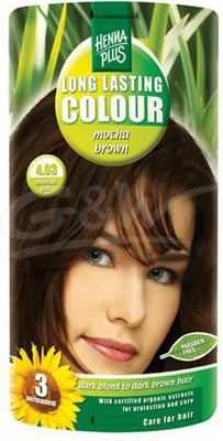 Henna Plus Long lasting colour 4.03 mocha brown Henna Plus Long lasting colour 4.03 mocha brown