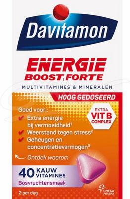 Davitamon Energie boost bosvruchten