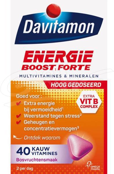 Energie boost bosvruchten
