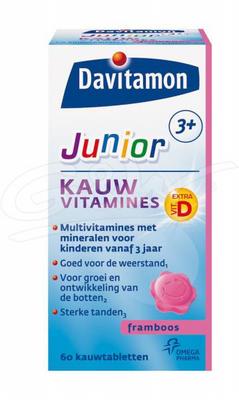 Davitamon Junior 3+ framboos