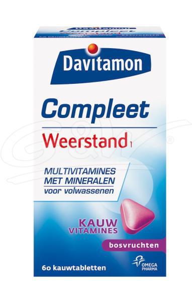 Compleet weerstand kauwvitamines bosvruchten