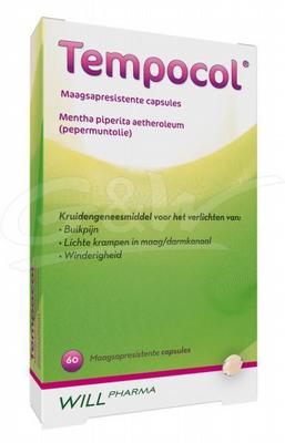 Tempocol Maagsapresistente pepermunt 182mg