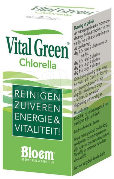 Chlorella vital green