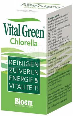 Bloem Chlorella vital green