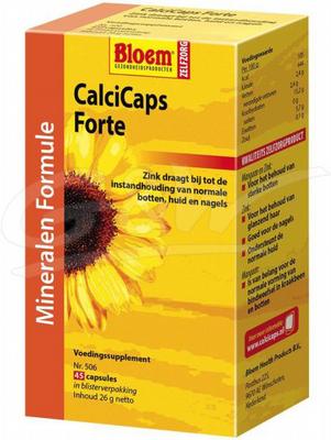 Bloem Calcicaps forte huid/bot/nagels