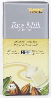 Bonvita Rijstmelk chocolade wit bio