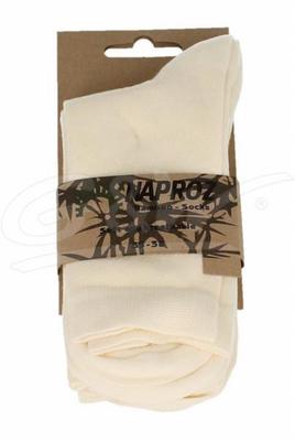 Naproz Airco sokken bamboo 3-pak 35-38 ecru dames 3 paar 35-
